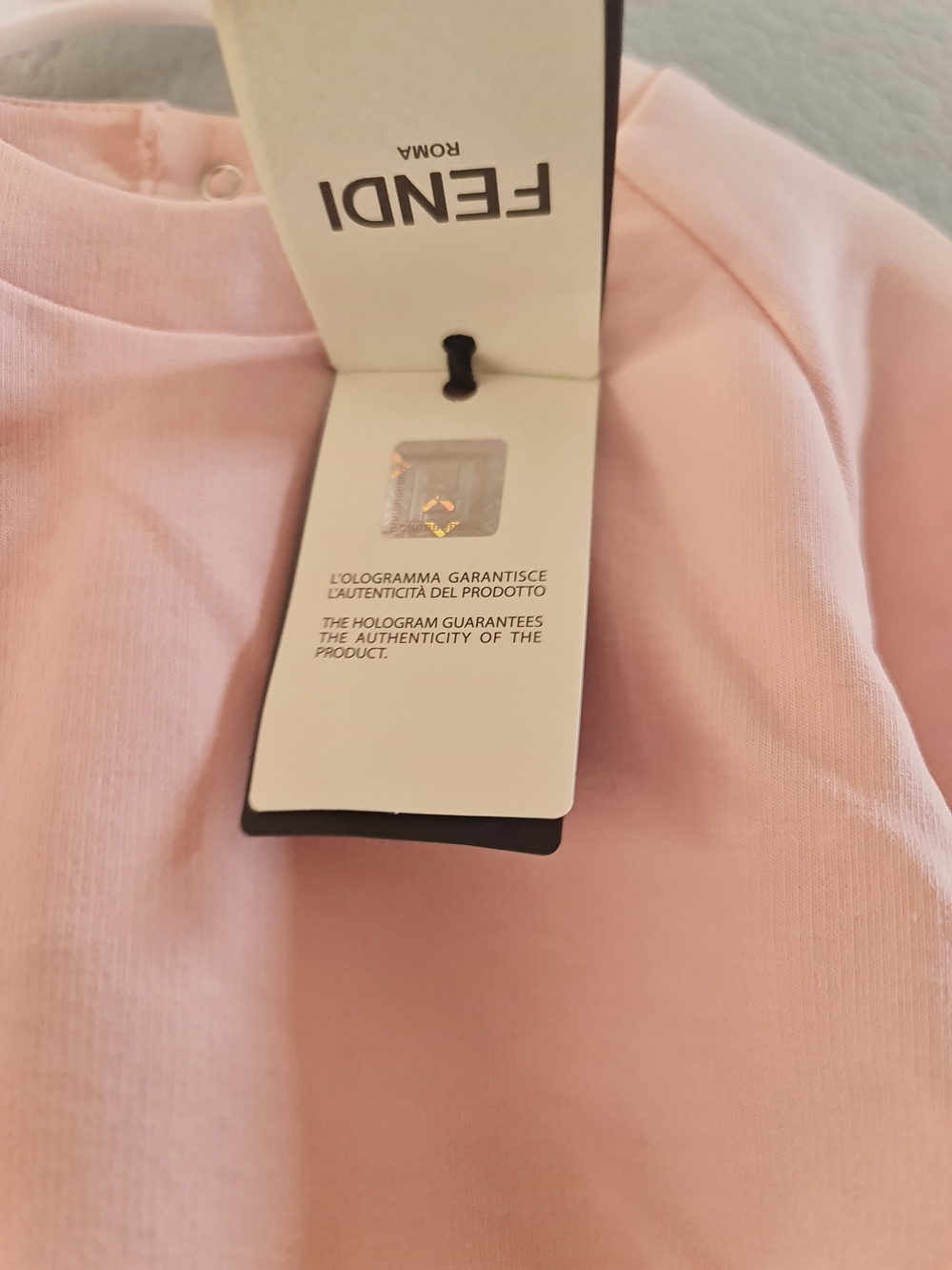 Fendi Kids Matching Set in Light Pink